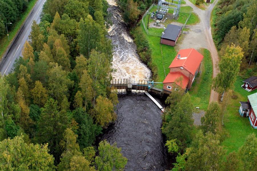 Sidensjö hydropower plant